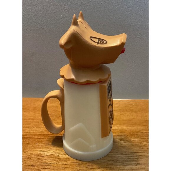 Vintage Whirley Industries plastic Moo Cow Creamer Pitcher w Handle - Picture 2 of 5
